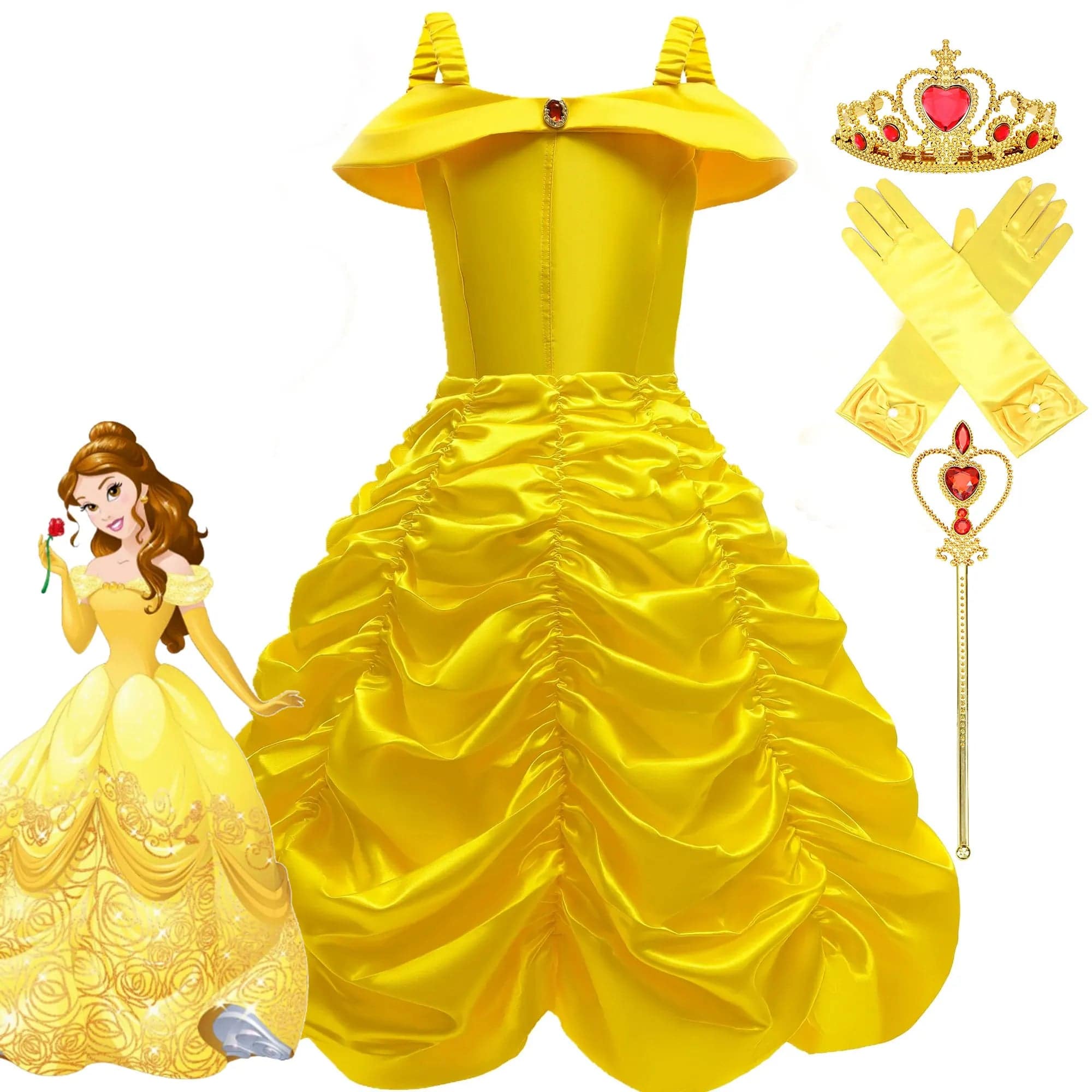 Beauty and the Beast Halloween costume for girls - PMMNAPOLES