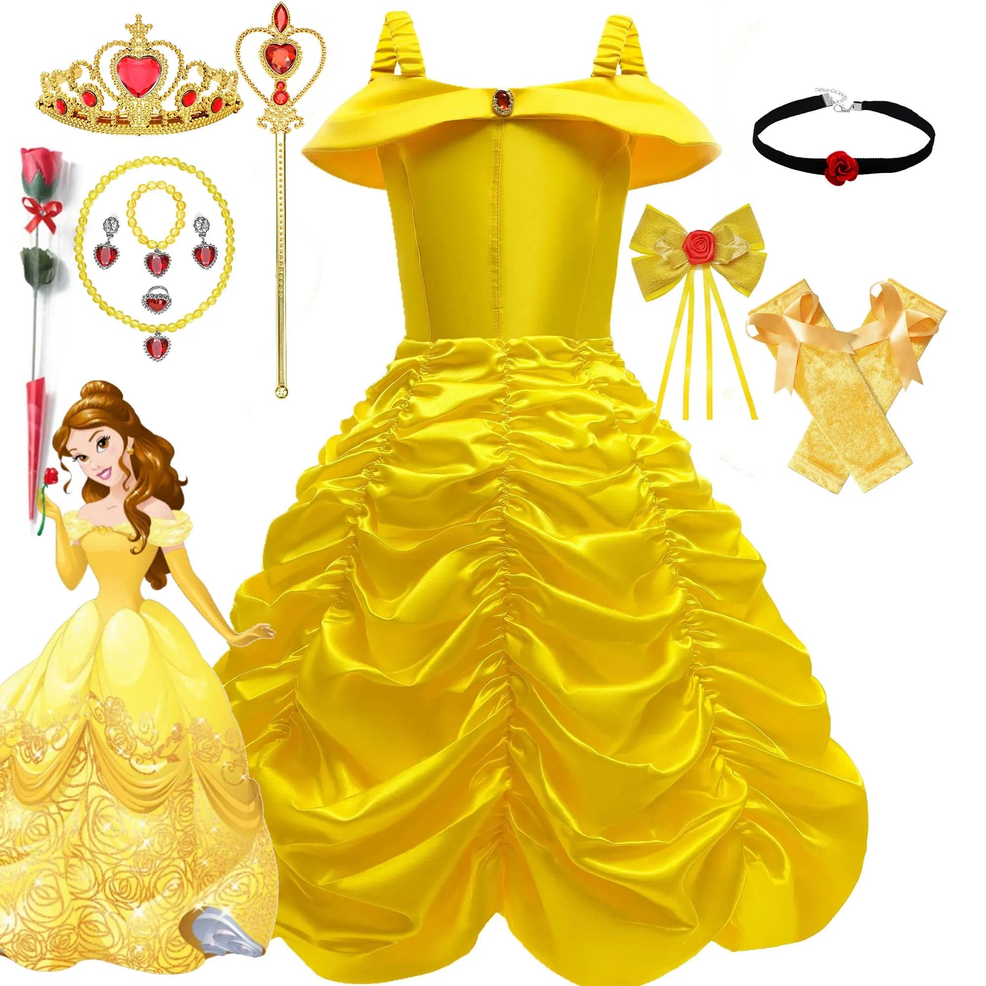 Beauty and the Beast Halloween costume for girls - PMMNAPOLES