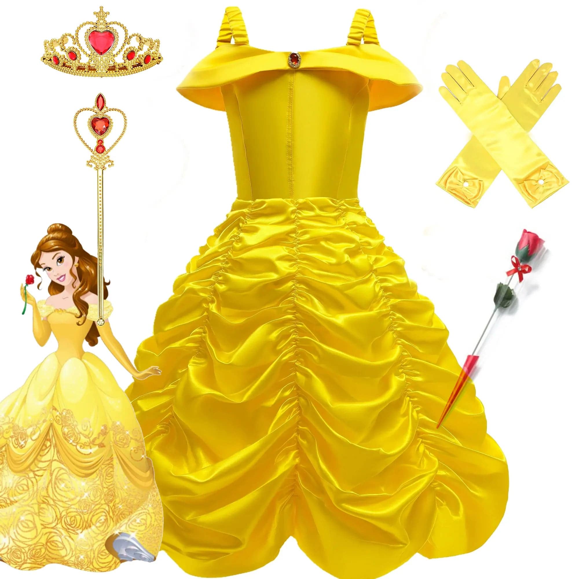 Beauty and the Beast Halloween costume for girls - PMMNAPOLES