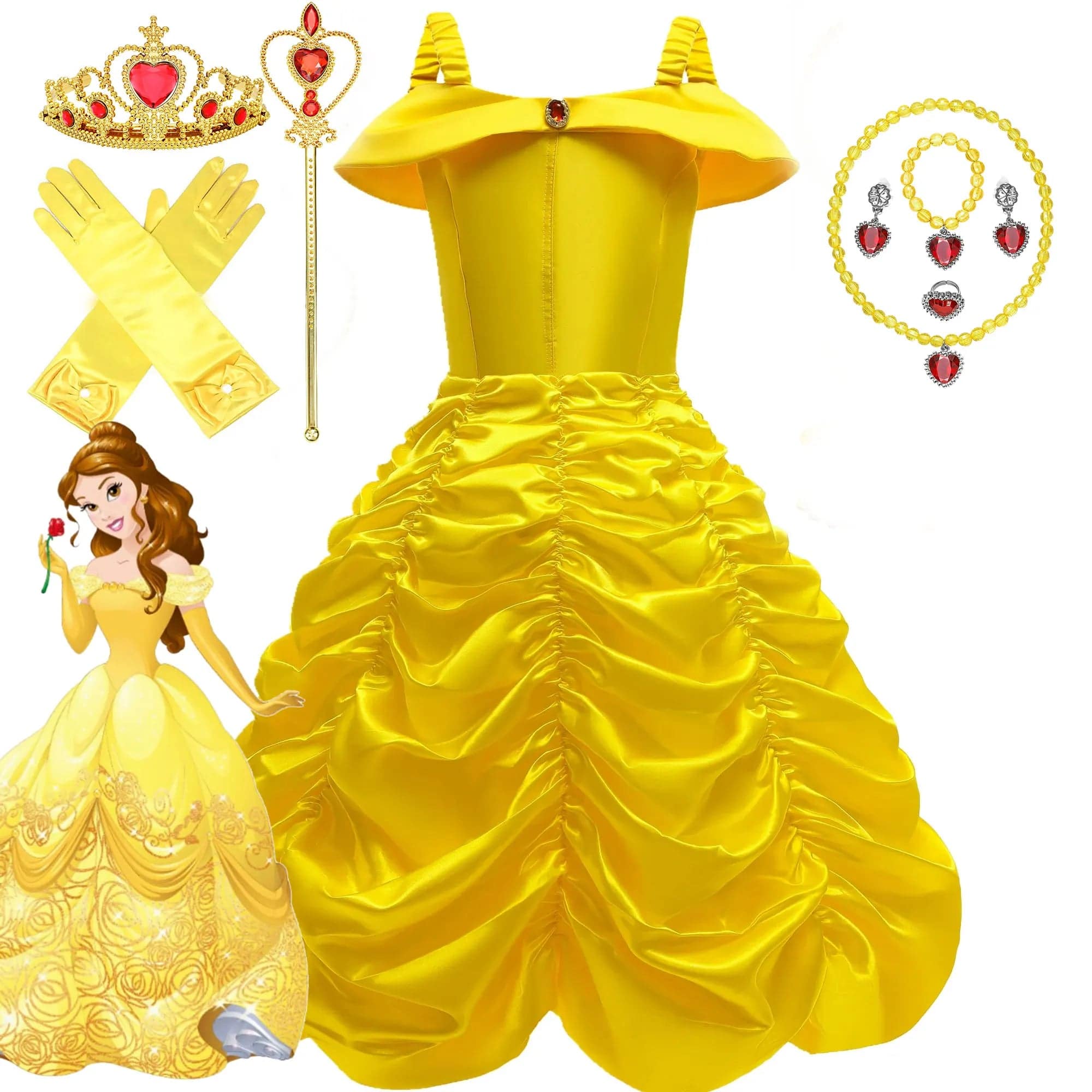 Beauty and the Beast Halloween costume for girls - PMMNAPOLES