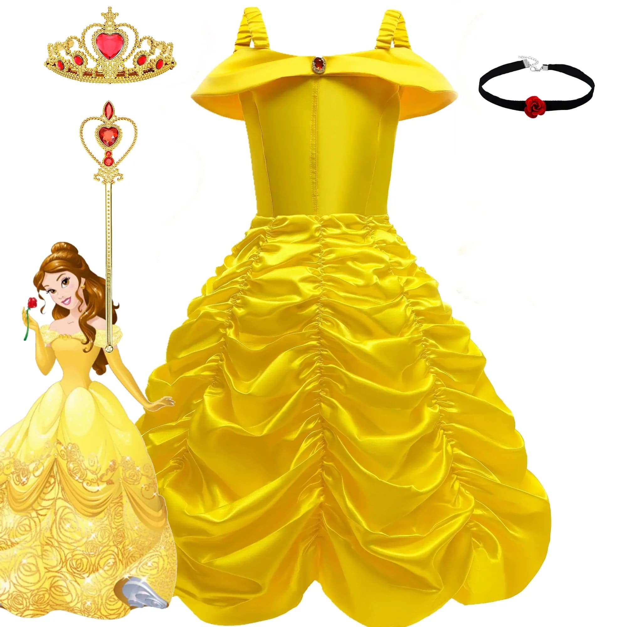 Beauty and the Beast Halloween costume for girls - PMMNAPOLES