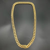 18K Gold Plated Cuban Chain - PMMNAPOLES