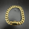 Gold Layer Plated Premium Durable Cuban Bracelet - PMMNAPOLES