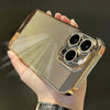 Glossy Plating Cool Feel Hard Back Cover Lens Protection Film Grid Phone Shell Case - PMMNAPOLES