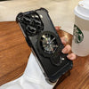 Luxury Plating Shockproof Magnetic Bracket Case With Holder Stand Cover - PMMNAPOLES