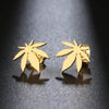 Stainless Steel Earrings Exquisite Maple - PMMNAPOLES