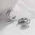 Vintage Stainless Steel Round Hoop Earrings for Women - PMMNAPOLES