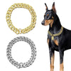 ABS Plastic Dog Collar Chain Diamond Inlay Sparkle - PMMNAPOLES