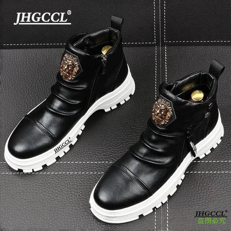 black gold madman lion casual shoes - PMMNAPOLES