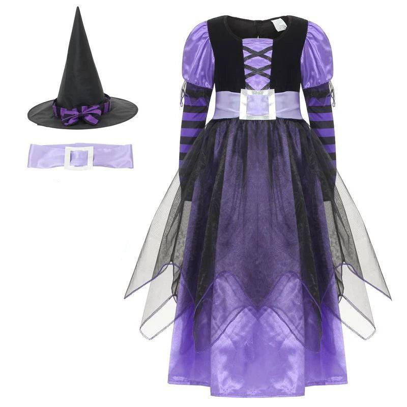 Beautiful witch costume for girls - PMMNAPOLES