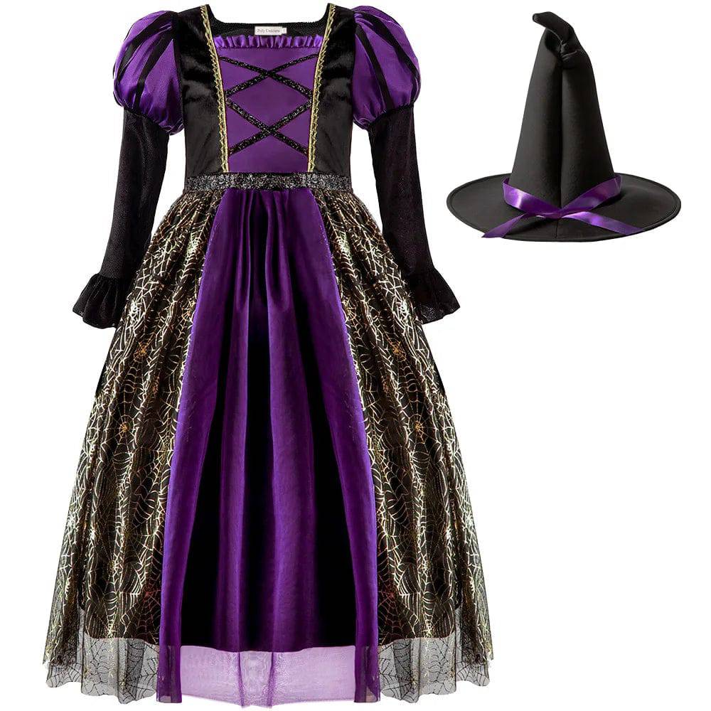 Beautiful witch costume for girls - PMMNAPOLES