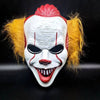 Halloween Scary Clown Ghost Full Face PVC Mask - PMMNAPOLES