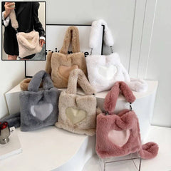 Autumn and winter plush handbag - PMMNAPOLES