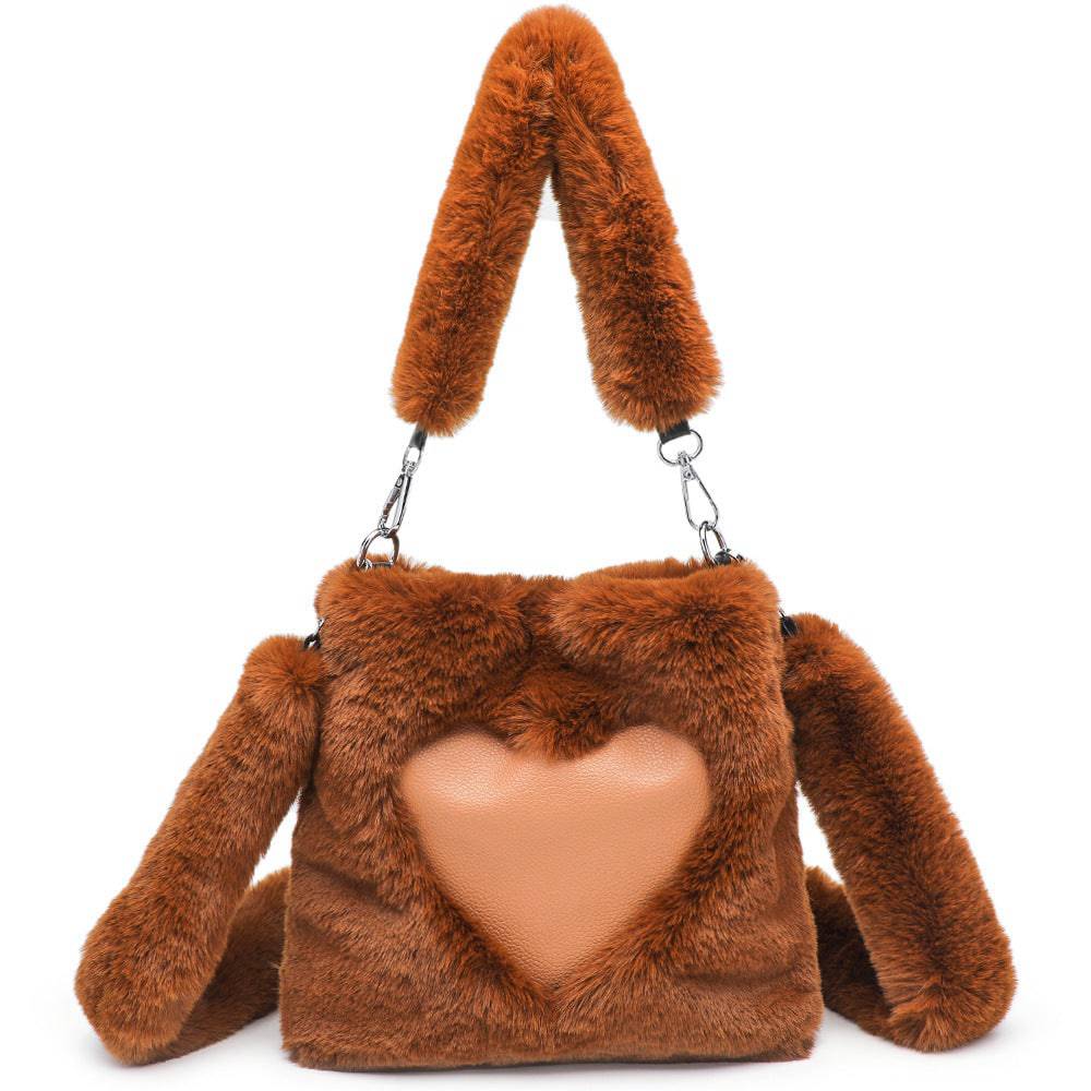 Autumn and winter plush handbag - PMMNAPOLES