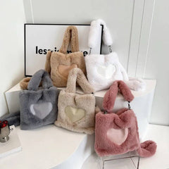 Autumn and winter plush handbag - PMMNAPOLES